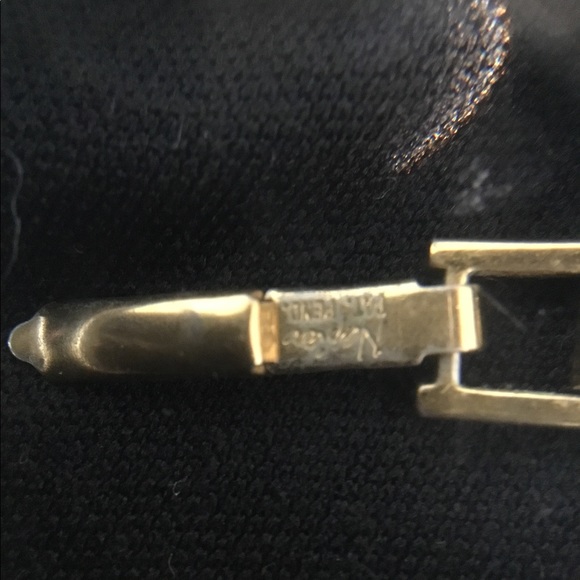 VTG Napier Herringbone V Necklace - Picture 6 of 6